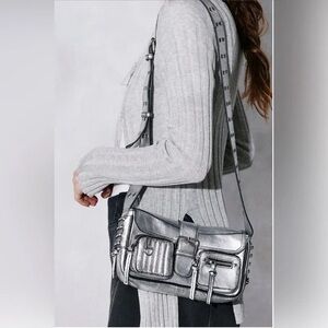 Metallic Free People High Speed Cross Body Womens Bag